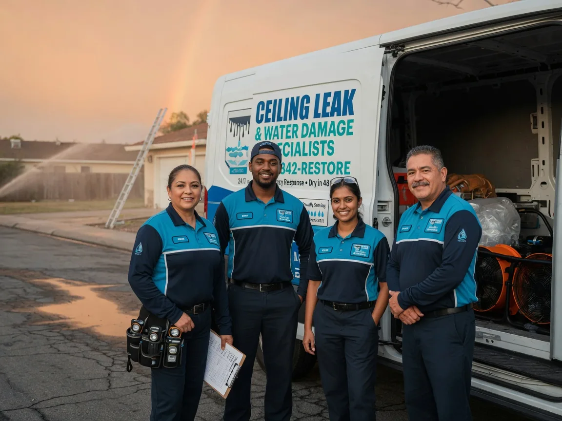 Ceiling Leak Cleanup company in Martin, ND