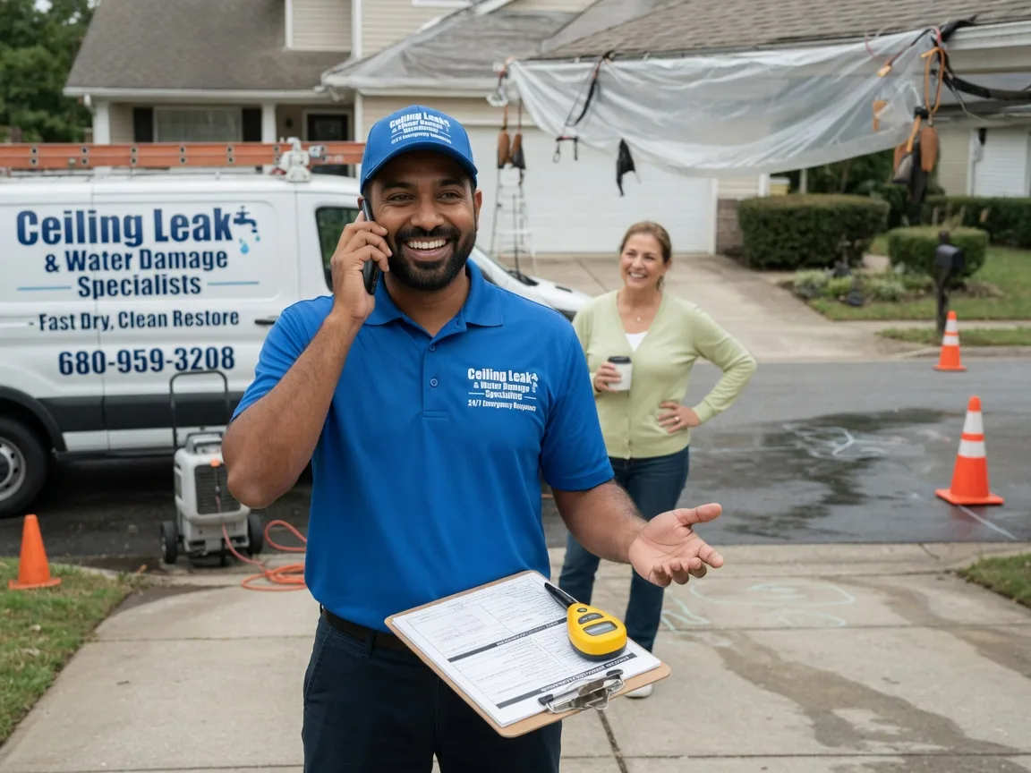 Ceiling Leak Cleanup Martin, ND FAQs